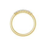 Diamond Seven-Stone Anniversary Band in 14K Gold or Platinum - 14K Yellow Gold