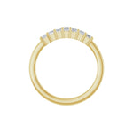 Diamond Seven-Stone Anniversary Band in 14K Gold or Platinum - 14K Yellow Gold
