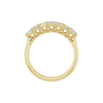 Diamond Seven-Stone Anniversary Band in 14K Gold, Round Diamonds - 14K Yellow Gold