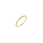Diamond Shared-Prong Eternity Band in 14K Gold or Platinum - 14K Yellow Gold