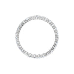 Diamond Shared-Prong Eternity Band in 14K Gold or Platinum - Platinum