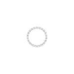 Diamond Shared-Prong Eternity Band in 14K Gold or Platinum - 14K White Gold