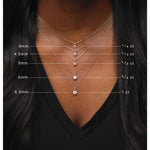 Diamond Solitaire Pendant in 14K Gold, 1/4 to 2 CT - 14K Yellow Gold