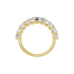 Diamond U-Prong Anniversary Band in 14K Gold - 14K Yellow Gold