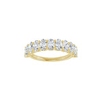 Diamond U-Prong Anniversary Band in 14K Gold - 14K Yellow Gold