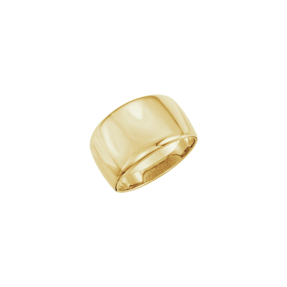 Dome Ring in 14K Gold No. 1 - 14K Yellow Gold