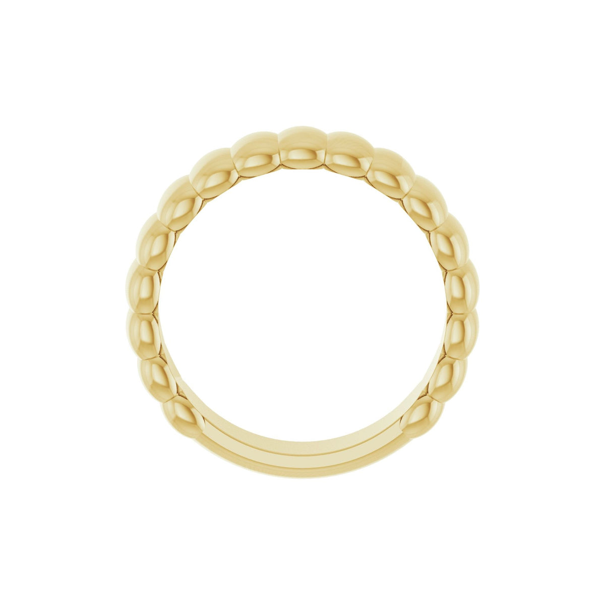 Fluted Band in 14K Gold - 14K Yellow Gold