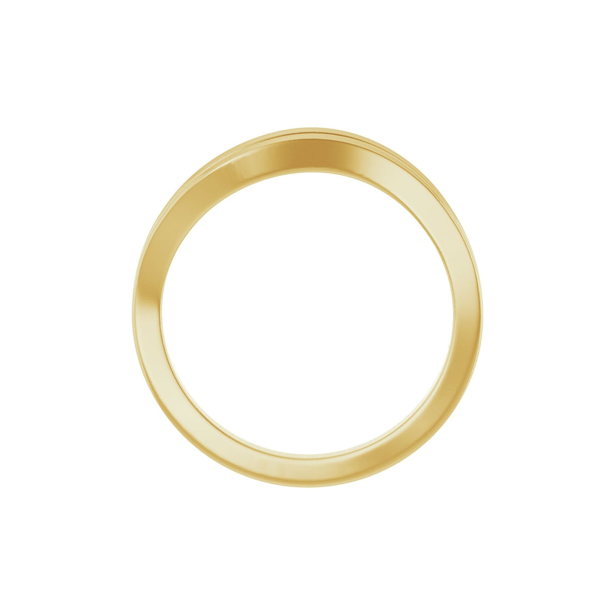 Freeform Ring in 14K Gold, 5.5 mm - 14K Yellow Gold