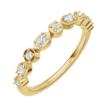 Lab-Grown Diamond Anniversary Band in 14K Gold - 14K Yellow Gold