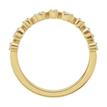 Lab-Grown Diamond Anniversary Band in 14K Gold - 14K Yellow Gold