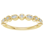 Lab-Grown Diamond Anniversary Band in 14K Gold - 14K Yellow Gold