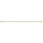 Lab-Grown Diamond Bezel-Set Bracelet in 14K Gold - 14K Yellow Gold