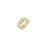 Lab-Grown Diamond Bezel-Set Eternity Band in 14K Gold - 14K Yellow Gold