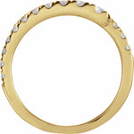 Lab-Grown Diamond Bypass Ring in 14K Gold - 14K Yellow Gold