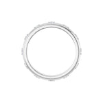 Lab-Grown Diamond Celestial Eternity Band in 14K Gold - 14K White Gold