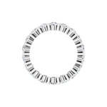 Lab-Grown Diamond Eternity Band in 14K Gold - 14K White Gold