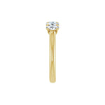 Lab-Grown Diamond Five-Stone Anniversary Band in 14K Gold - 14K Yellow Gold