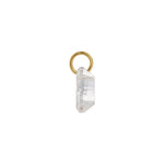 Lab-Grown Diamond Initial Dangle in 14K Gold - 14K Yellow Gold