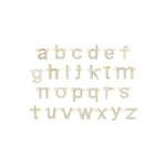Lab-Grown Diamond Initial Necklace Center in 14K Gold, 1/10 to 1/8 CT TW - 14K Yellow Gold