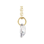 Lab-Grown Diamond Initial Necklace in 14K Gold - 14K Yellow Gold