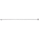 Lab-Grown Diamond Line Tennis Bracelet in 14K Gold, 2 to 12 CT TW - 14K White Gold