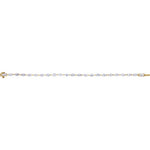 Lab-Grown Diamond Line Tennis Bracelet in 14K Gold - 14K Yellow Gold