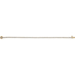 Lab-Grown Diamond Low Profile Line Tennis Bracelet in 14K Gold - 14K Yellow Gold