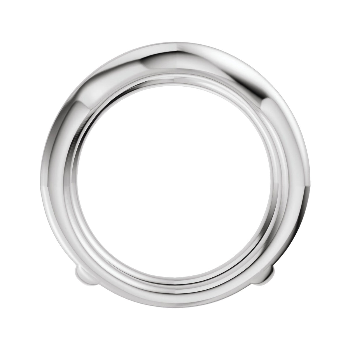 Lab-Grown Diamond Pave'-Style Accented Ring Guard in 14K Gold - 14K White Gold