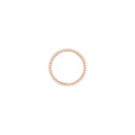 Lab-Grown Diamond Shared-Prong Eternity Band in 14K Gold or Platinum - 14K Rose Gold