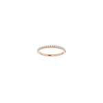 Lab-Grown Diamond Shared-Prong Eternity Band in 14K Gold or Platinum - 14K Rose Gold