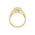 Lab-Grown Diamond Solitaire Ring in 14K Gold - 14K Yellow Gold