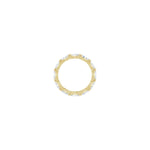 Marquise Lab-Grown Diamond Eternity Band in 14K Gold - 14K Yellow Gold
