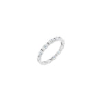 Marquise Lab-Grown Diamond Eternity Band in 14K Gold - 14K White Gold