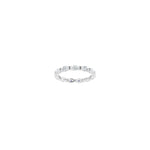 Marquise Lab-Grown Diamond Eternity Band in 14K Gold - 14K White Gold