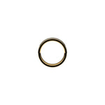 Men's Comfort-Fit Flat Band in 14K Gold - 14K Two-Tone Gold