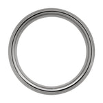 Men's Tungsten Beveled Edge Band - Gray