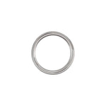 Men's Tungsten Beveled Edge Band - Gray
