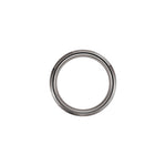 Men's Tungsten Beveled-Edge Comfort-Fit Band with Satin Finish, 8 mm - Gray