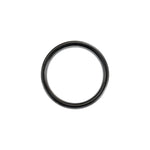 Men's Tungsten Beveled-Edge Grooved Comfort-Fit Band, Black - Black