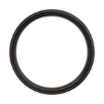 Men's Tungsten Beveled-Edge Inlay Band with Satin Finish, 5 mm-8 mm - Black