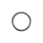 Men's Tungsten Beveled-Edge Inlay Band with Satin Finish, 6 mm - Gray