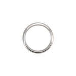 Men's Tungsten Comfort-Fit Half Round Band - Gray