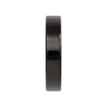 Men's Tungsten Flat Band - Black