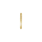 Milgrain Geometric Band in 14K & 18K Gold - 14K Yellow Gold