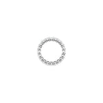 Oval Lab-Grown Diamond Shared-Prong Eternity Band in 14K Gold - 14K White Gold