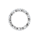 Pear Lab-Grown Diamond Eternity Band in 14K Gold - 14K White Gold
