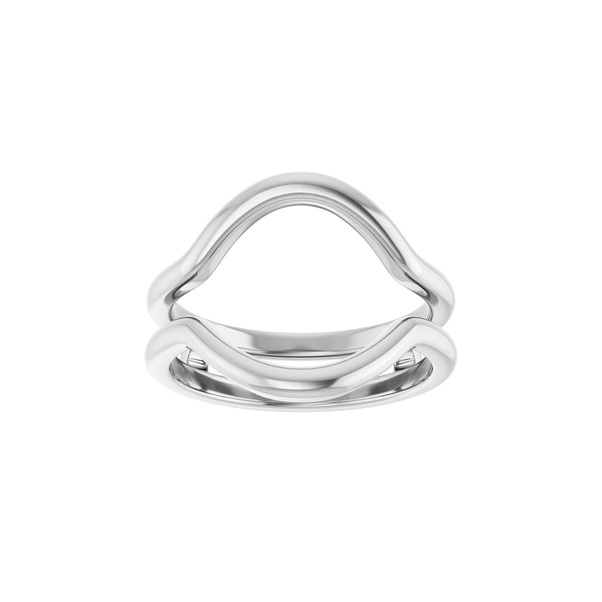 Ring Guard in 14K Gold - 14K White Gold