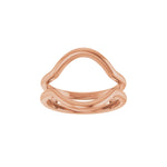 Ring Guard in 14K Gold - 14K Rose Gold