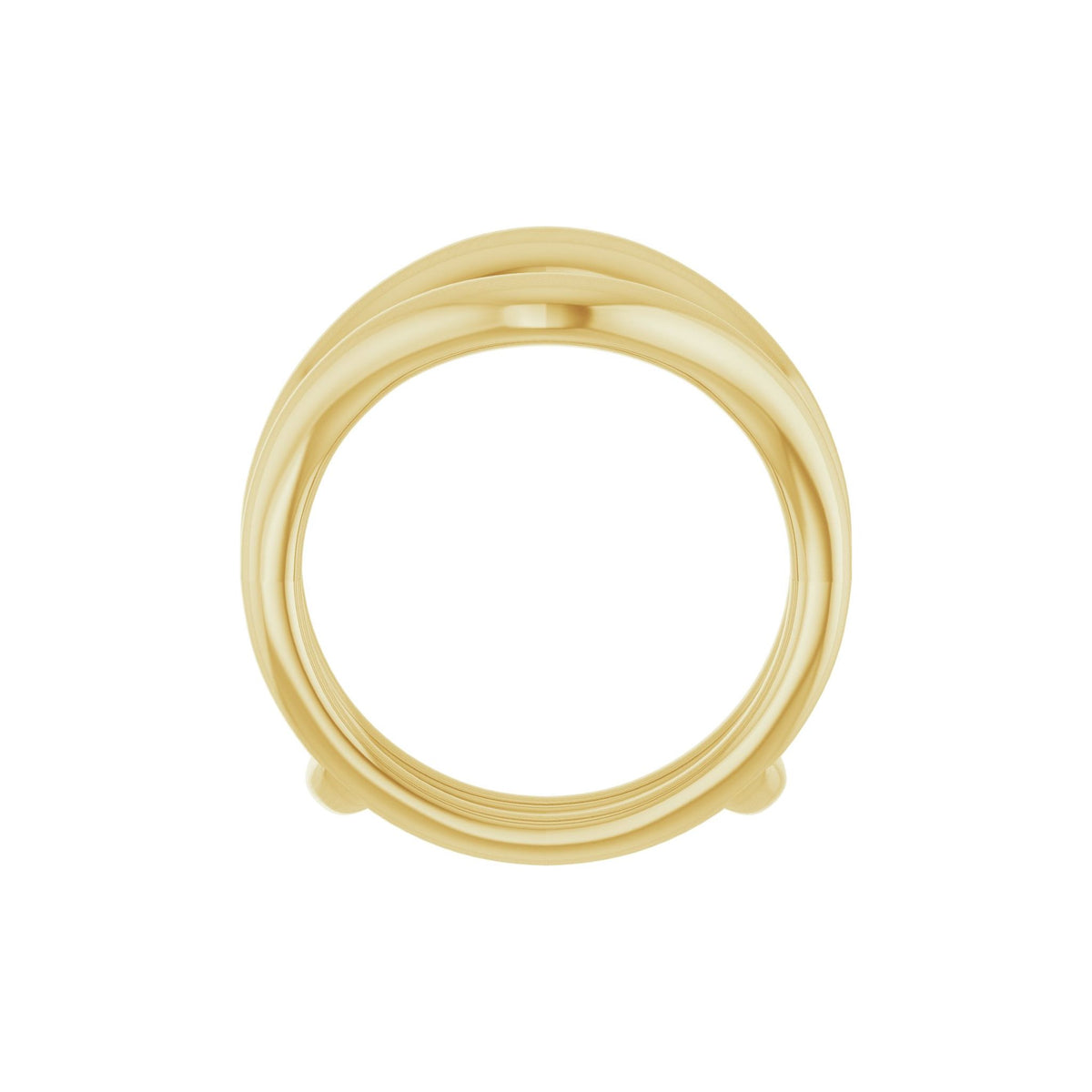 Ring Guard in 14K Gold or Platinum - 14K Yellow Gold