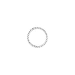 Rope Band in 14K & 18K Gold, 1.3 mm-3.5 mm - 14K White Gold